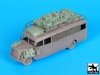Black Dog T72105 Opel 3.6-47 Omnibus stabwagen accessories set for Roden 1/72